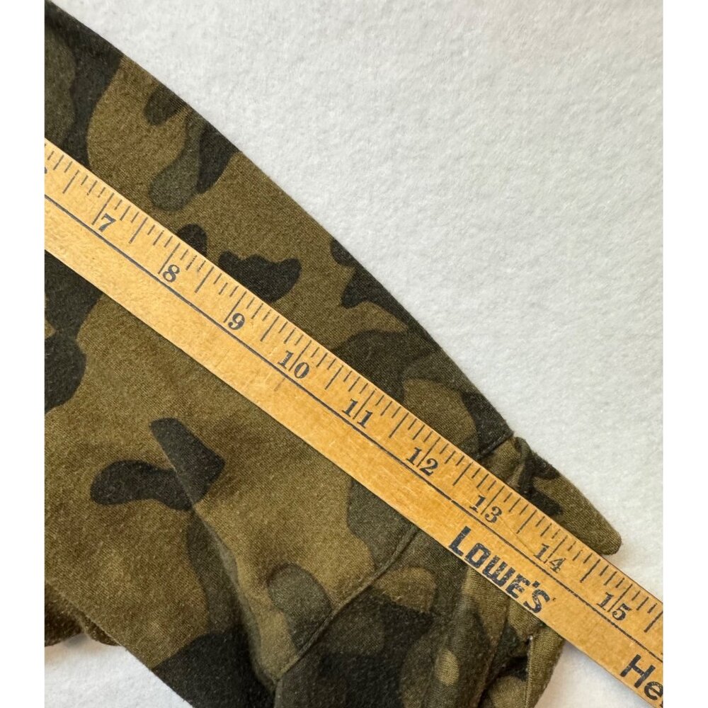 Camo Button-Up Shirt By Paper + Tee Size L Cotton Womens Casual Wear - Picture 7 of 8